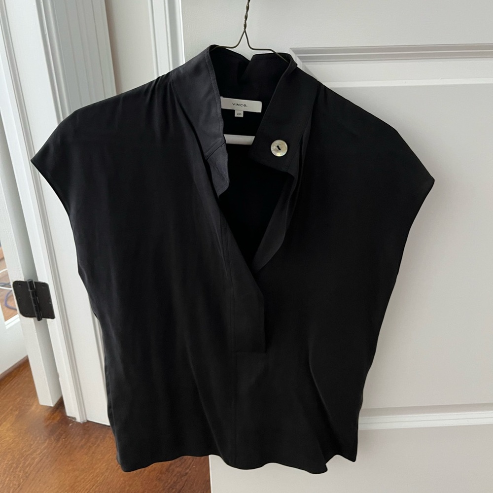 Vince silk top xxs